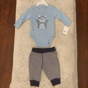 Long-Sleeve Onesie Set